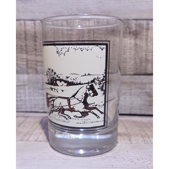 2 -1981 Currier & Ives Tumblers/Vintage Arby's Glasses Collector's Series - Picture 3 of 11